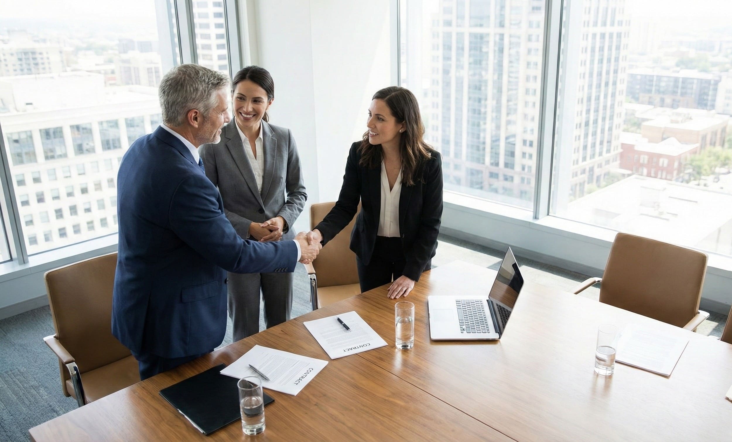 Abogados expertos en la Ley de Segunda Oportunidad en Jaén hablando con el cliente